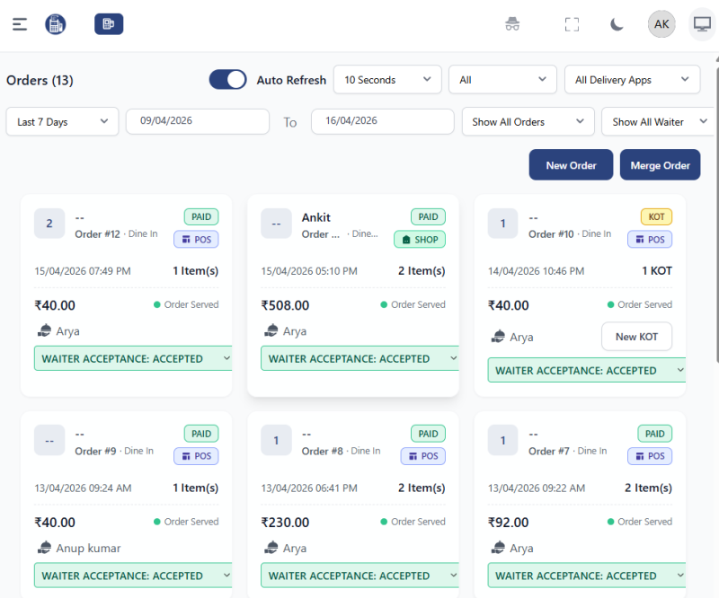 Streamline Order Management